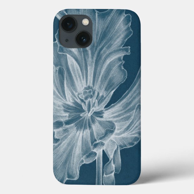 Funda De Case-Mate Para iPhone Tulipán II Monocromo (Reverso)