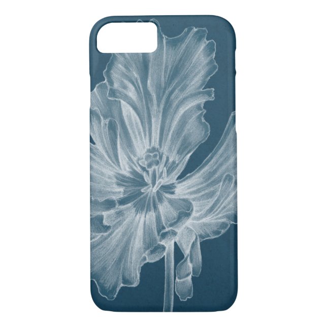 Funda De Case-Mate Para iPhone Tulipán II Monocromo (Reverso)