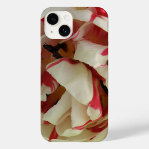 Funda Para iPhone 14 De Case-Mate Tulipán rosa y blanco