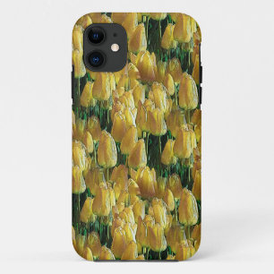 Funda Para iPhone 11 Tulipanes amarillos brillantes
