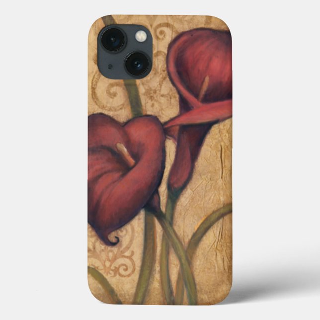Funda De Case-Mate Para iPhone Tulipanes rojos II (Reverso)