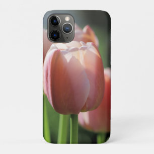 Funda Para iPhone 11 Pro Tulipanes rosados