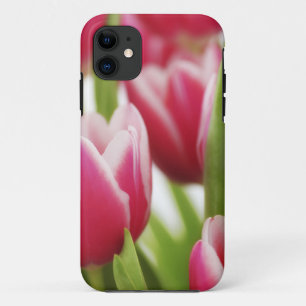 Funda Para iPhone 11 Tulipanes rosados