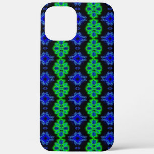 title_seo2 Tulips Artdeco de estilo retro azul negro verde