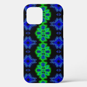 Funda Para iPhone 12 Tulips Artdeco en estilo retro