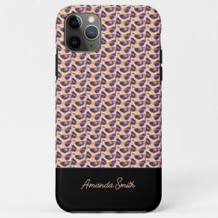 Funda Para iPhone 11 Pro Max Tumblador térmico con patrón de leopardo cúbico