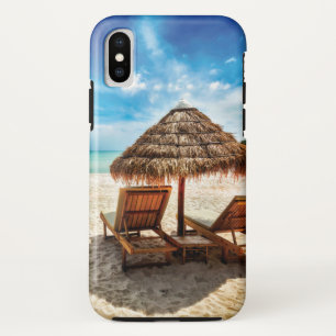 Funda Para iPhone XS Tumbonas en la playa