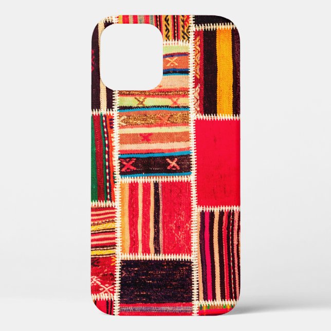 Funda De Case-Mate Para iPhone Turkish carpet patchwork handmade. Patchwork patte (Reverso )