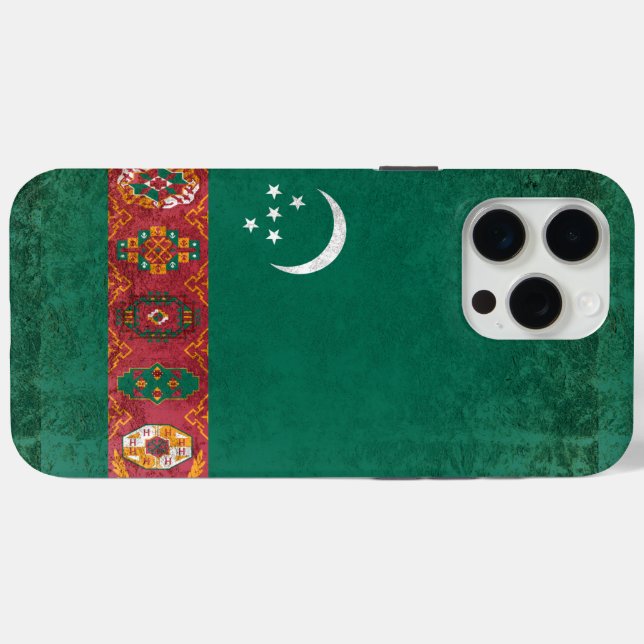 Funda De Case-Mate Para iPhone Turkmenistán ( Reverso (Horizontal))