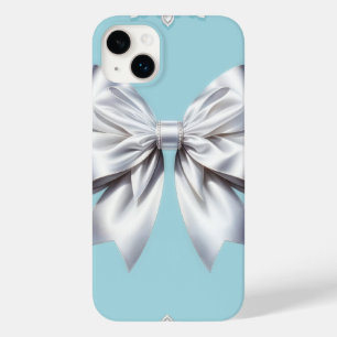 Funda Para iPhone 14 Plus De Case-Mate Turquesa Azul Huevo de Robin Gran Lazo Blanco Nupc