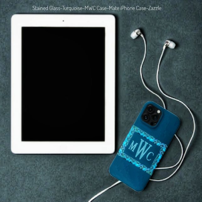 Funda De Case-Mate Para iPhone Turquesa de vidrio templado-MWC (Subido por el creador)