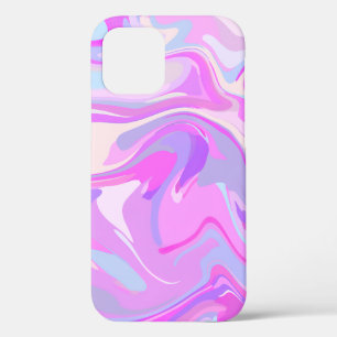 Funda Para iPhone 12 Pro Turquesa morada rosada