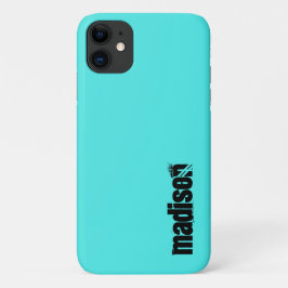 Funda Para iPhone 11 Turquesa Neon Fluorescente