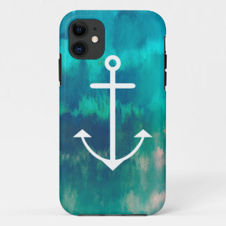 Funda Para iPhone 11 Turquesa Ombre náutico