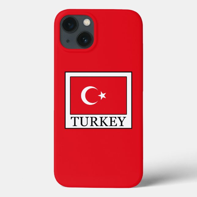 Funda De Case-Mate Para iPhone Turquía (Reverso)