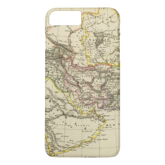 Funda De Case-Mate Para iPhone Turquía asiática, Persia, Afganistán (Reverso)