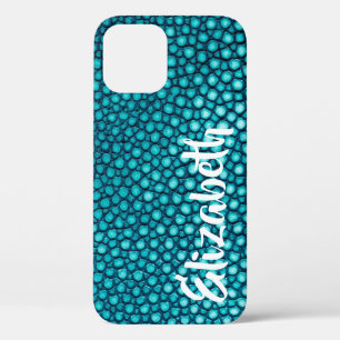 Funda Para iPhone 12 Turquoise Stingray