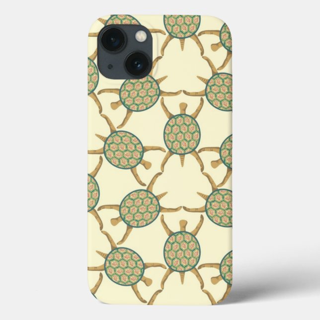 Funda De Case-Mate Para iPhone Turtle pattern (Reverso)