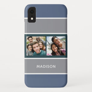 Funda Para iPhone XR TUS 2 FOTOS Y CAMBIOS DE NOMBRE Casos de teléfono