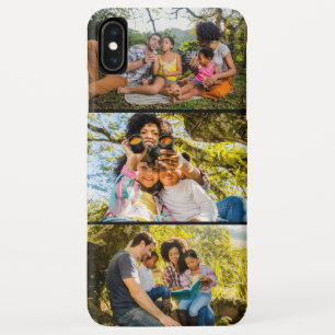 Funda Para iPhone XS Max TUS 3 fotos estuches de teléfono personalizado