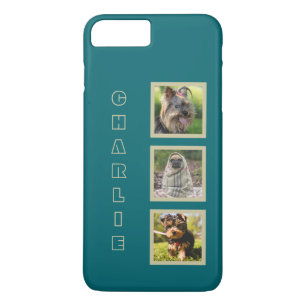 Funda Para iPhone 8 Plus/7 Plus TUS 3 FOTOS y casos de teléfono con nombres person
