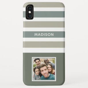 FUNDA PARA iPhone XS MAX TUS CASOS DE TELÉFONO DE FOTO Y NOMBRE