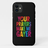 Tus Oraciones Me Hacen Más Gay Bandera del Orgullo