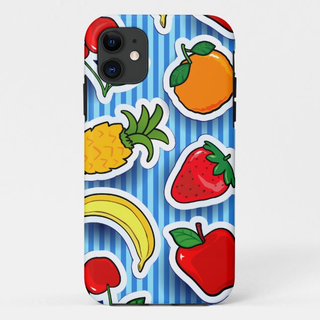 Funda De Case-Mate Para iPhone Tutti frutti, estuche para iPhone (Reverso)