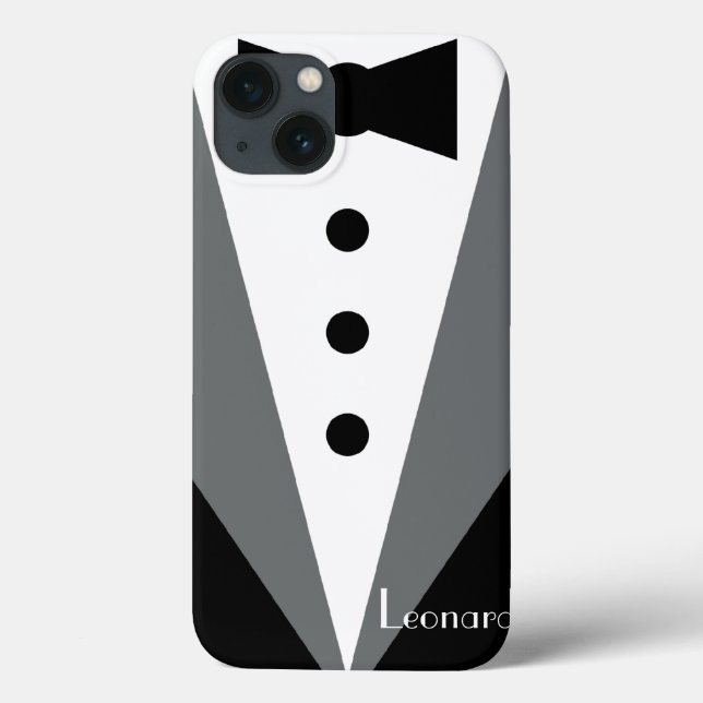 Funda De Case-Mate Para iPhone Tuxedo (Reverso)