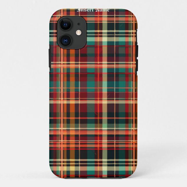 Funda De Case-Mate Para iPhone Tweed Atemporal (Reverso)