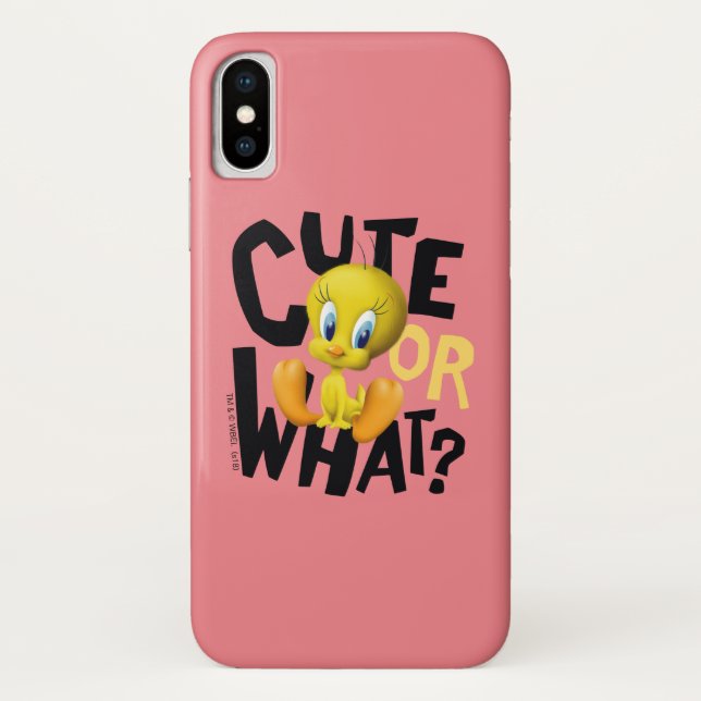 Funda De Case-Mate Para iPhone TWEETY™- Cuto O Qué? (Reverso)