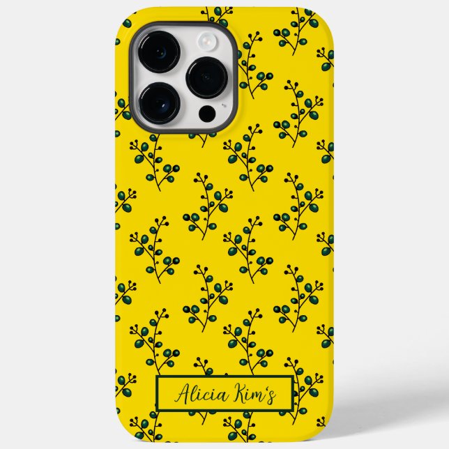 Funda De Case-Mate Para iPhone Twiyas Soleadas, Un Patrón Verano Sin Marea (Reverso )