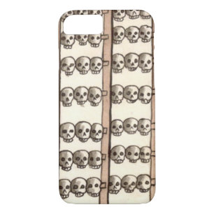 Funda Para iPhone 8/7 Tzompantli Skull Rack Aztec