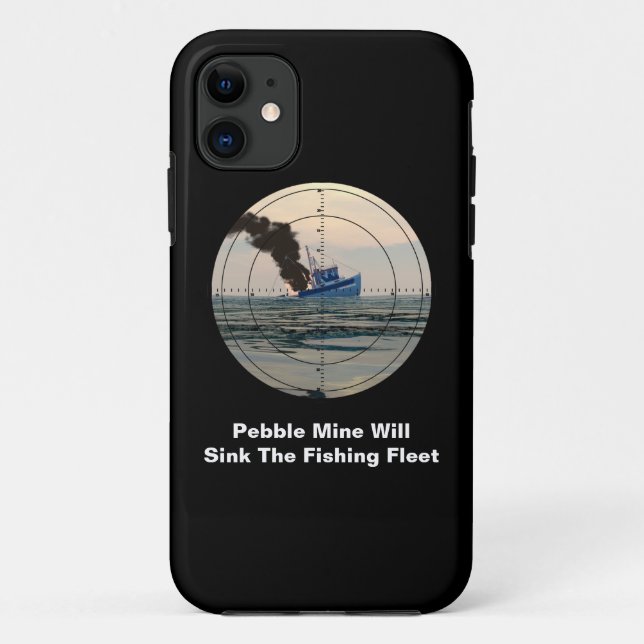 Funda De Case-Mate Para iPhone U-29 - Alto a la mina de guijarros (Reverso)