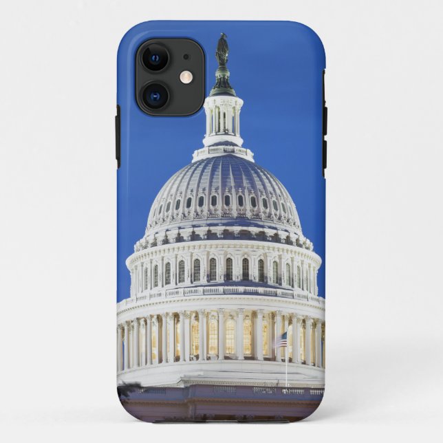 Funda De Case-Mate Para iPhone U.S. Bóveda del capitolio (Reverso)