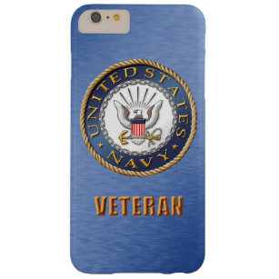 Funda Barely There Para Phone 6 Plus U.S. Casos del iPhone del veterano de la marina de