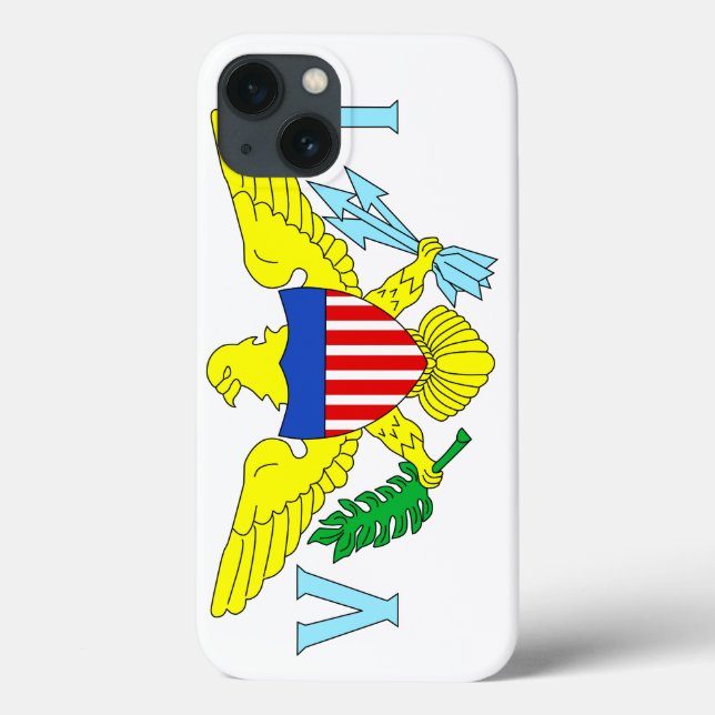 Funda De Case-Mate Para iPhone U.S. Islas Vírgenes (Reverso)