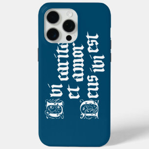 Funda Para iPhone 15 Pro Max Ubi Caritas