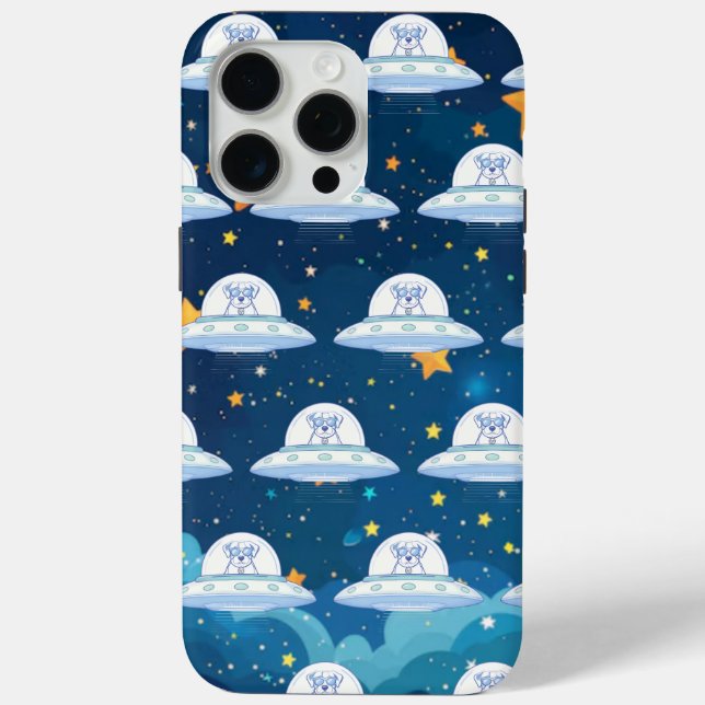 FUNDA DE Case-Mate PARA iPhone UFO PETS (Reverso )