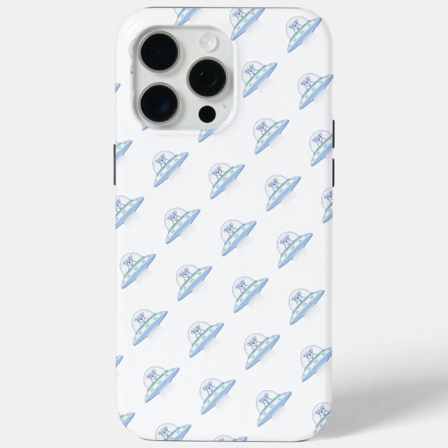 FUNDA DE Case-Mate PARA iPhone UFO PETS (Reverso )