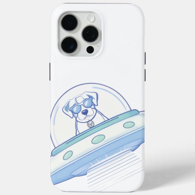 FUNDA DE Case-Mate PARA iPhone UFO PETS (Reverso )