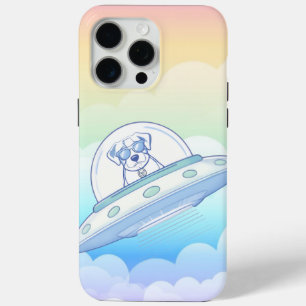 FUNDA PARA iPhone 15 PRO MAX UFO PETS