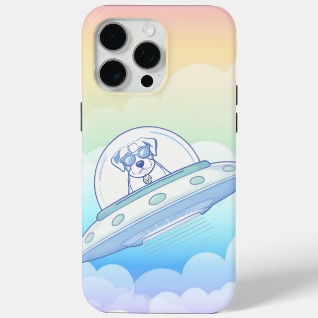 FUNDA DE Case-Mate PARA iPhone UFO PETS (Reverso )