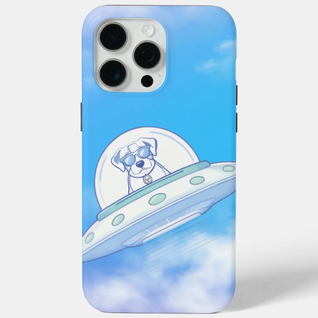 FUNDA DE Case-Mate PARA iPhone UFO PETS (Reverso )