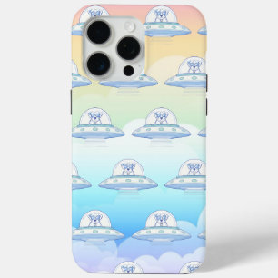 FUNDA PARA iPhone 15 PRO MAX UFO PETS