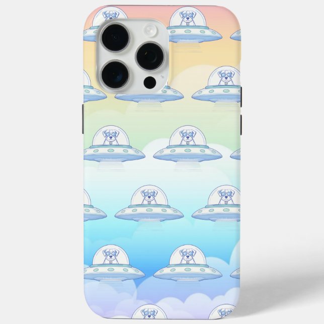FUNDA DE Case-Mate PARA iPhone UFO PETS (Reverso )