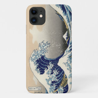 FUNDA PARA iPhone 11 UKIYO-E ~HOKUSAI 葛飾北斎 「富嶽三十六景 神奈川沖浪裏」