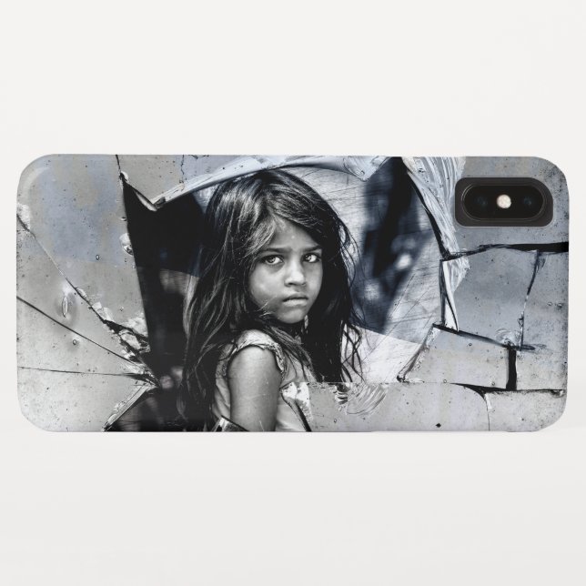 Funda De Case-Mate Para iPhone Ukraine War on Children (Reverso (horizontal))