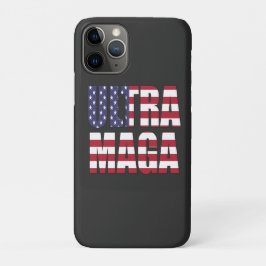 Funda Para iPhone 11 Pro Ultra MAGA Trump Supporter 💡 grande de nuevo EE.U