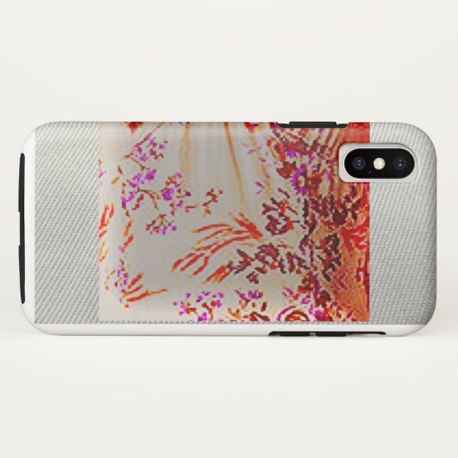 Funda De Case-Mate Para iPhone Ultraviolet Vintage (Reverso (horizontal))